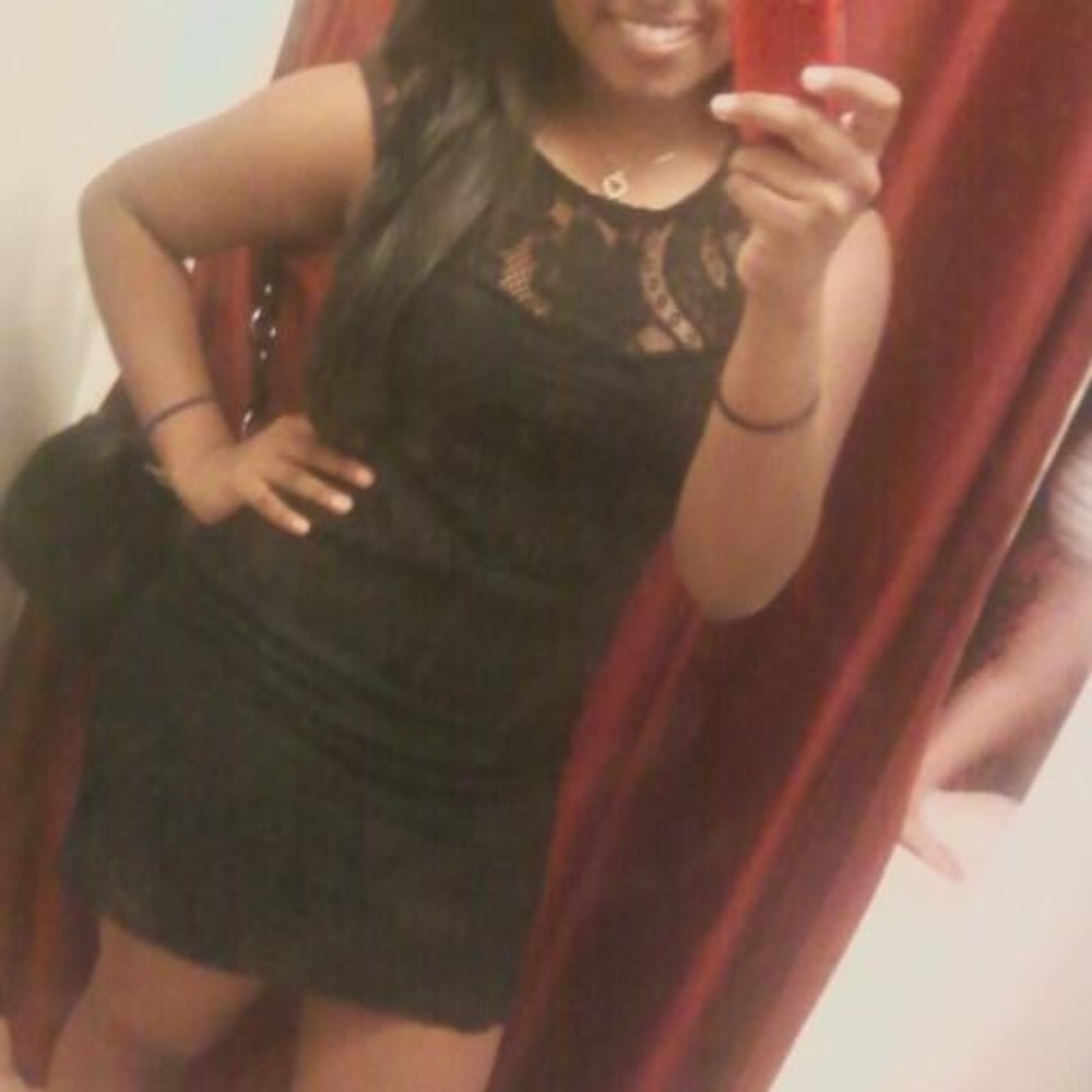 Black Lace Dress
